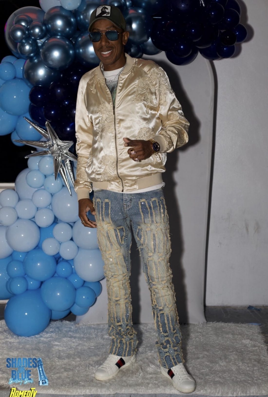 Portah at Shades of Blue event
